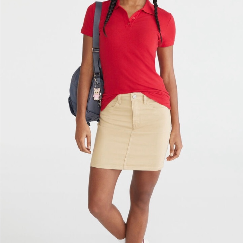Aeropostale Red Polo School Uniform Shirt